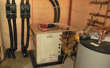water to water geothermal heat pump