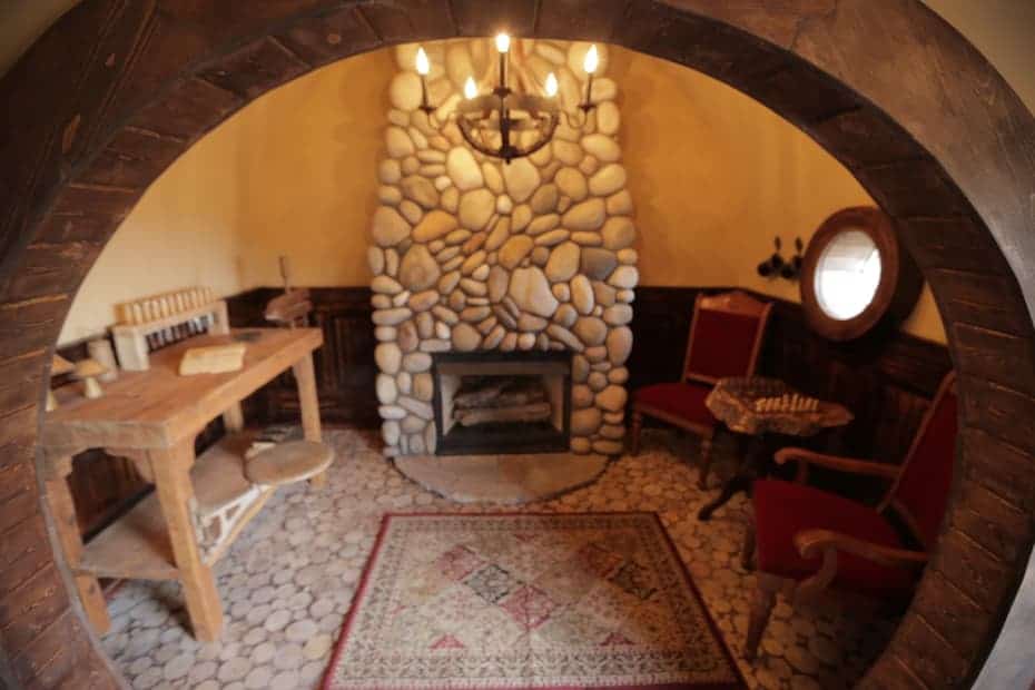 Hobbit House living room