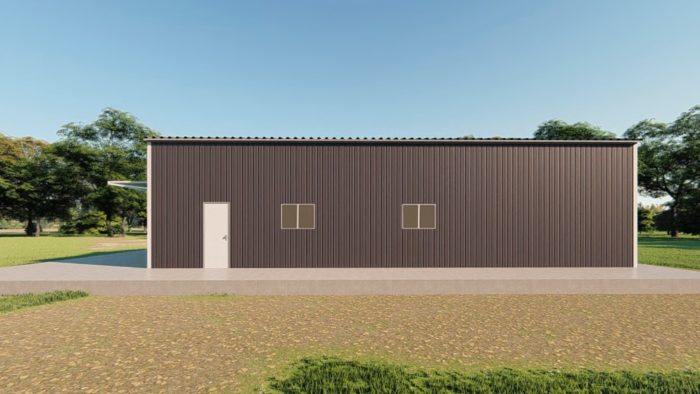 rv garages 40x60 metal building rendering 5