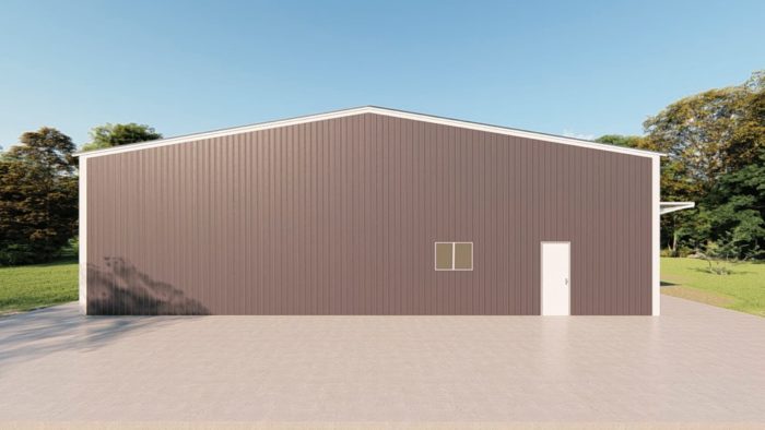 rv garages 60x60 metal building rendering 2