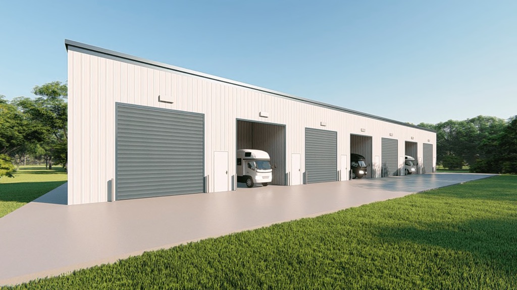 RV Storage Buildings: Get a Price for Your Steel Prefab 