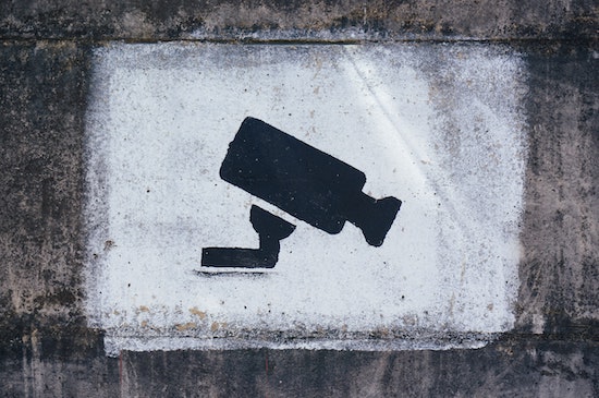 A graffiti image representing the best solar security camera