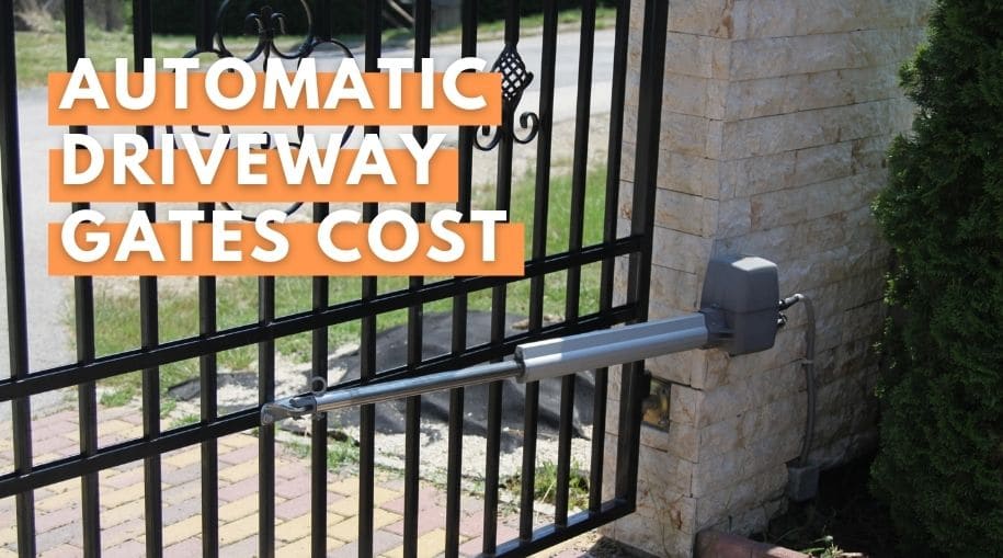 Reactor Bladeren verzamelen tij Automatic Driveway Gates Cost (Our EASY In-Depth Guide)