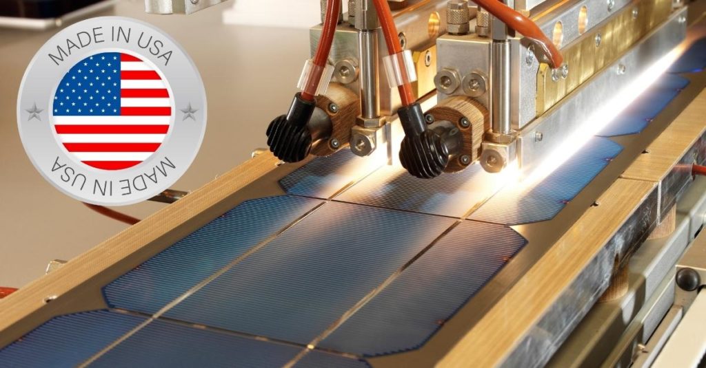 solar panels made in the usa