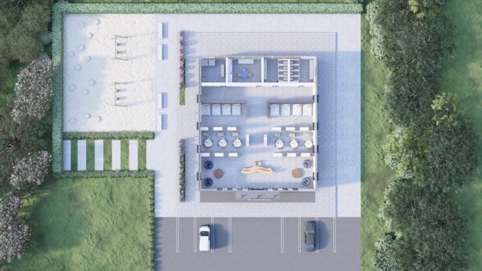 Modular Daycare Buildings 60x60 9 3d floor plan 2 image