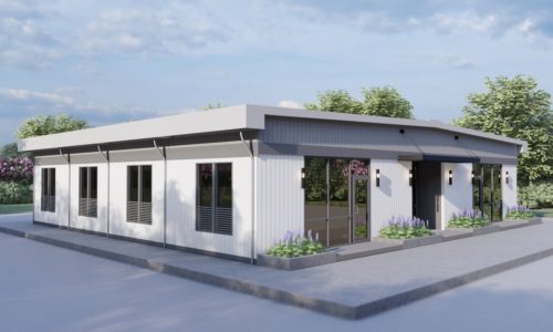 Modular Office 60X48 2 Exterior front left image