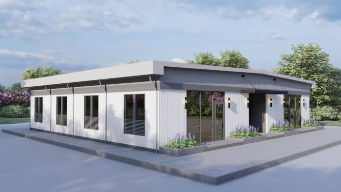 Modular Office 60X48 2 Exterior front left image