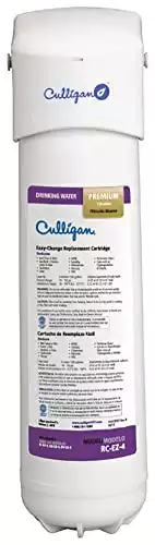 Culligan IC 4 EZ-Change Inline Icemaker and Refrigerator Filtration System, 4 Count (Pack of 1), White