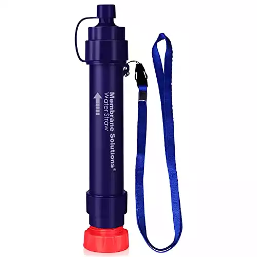 Membrane Solutions Water Filter Straw WS02