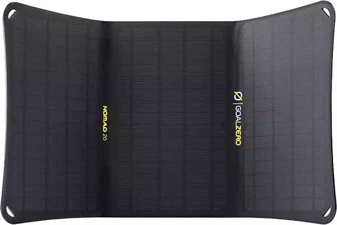 Goal Zero Nomad 20 Foldable 20 Watt Monocrystalline Solar Panel