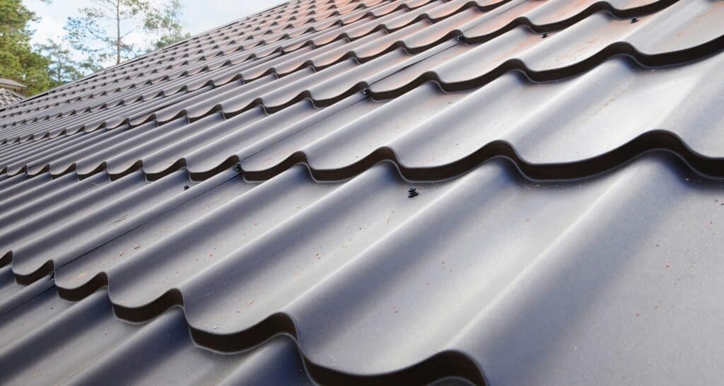 metal shingles roof