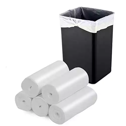 60Pcs Trash Bags 2 Gallon Handle Garbage Bags Trash Can Liners Bathroom  Bedroom Office Car Home Waste Plastic Trash Can Liners - AliExpress