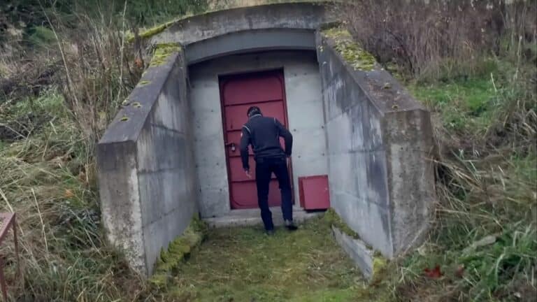 He Constructs Affordable Underground Emergency Bunkers From Quonset Hut Structures That Could Double as a Guest House