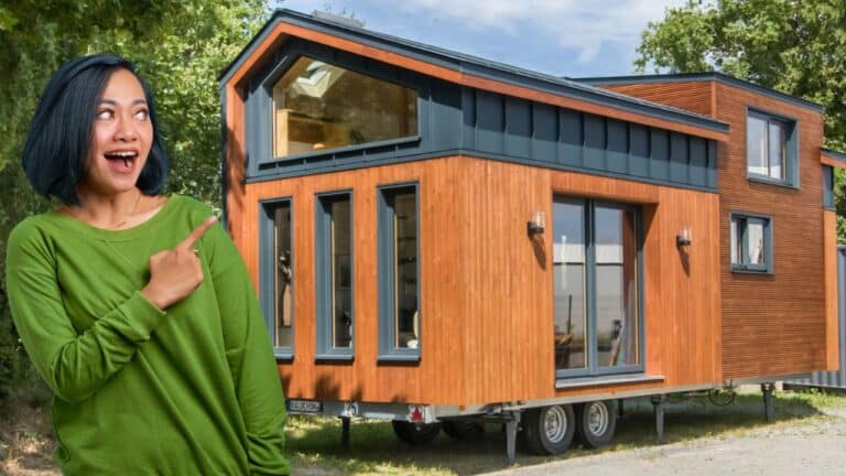 This Tiny House Has 2 Loft Bedrooms With Enough Space For A Family